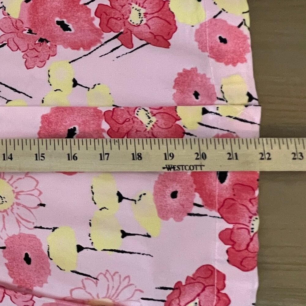 Apostrophe Skirt, A Line, Pink Floral, Pleated, Size 10 Petite, VGC! - Picture 11 of 11